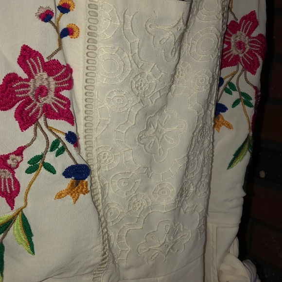 Guess Audrina Sleeveless Embroidered Romper - Picture 3 of 5